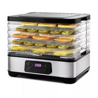 Commerciële Thuis Voedsel Dehydrator Machine Met Trays Jerky Droger Voor Vlees Pet Food & Fruit/Groente Drogen Huisdiervriendelijk Apparaat