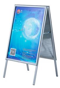 Panneau publicitaire de trottoir 32 mm, double face, en aluminium, avec <span class=keywords><strong>cadre</strong></span> à clipser, support d'affiche, panneau de trottoir - Product Image 5