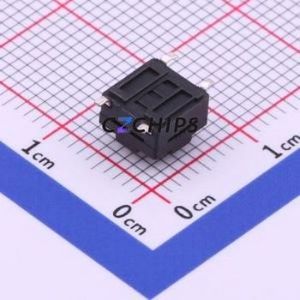 TS-1010S-A3B3-C2D2 Tactile Switch SMD-4P,6.2x6.2mm Switch Single Pole Single Throw Round Button 2.5N Vertical Mount - Product Image 2
