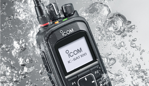 Téléphone Iridium robuste Icom IC-SAT100 avec fonction Push-To-Talk (PTT) - Product Image 3