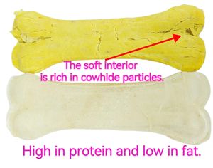 Grosir persediaan makanan hewan peliharaan Label pribadi gigi hewan peliharaan tulang kunyah anjing merawat anjing kunyah keras tahan lama alami - Product Image 3