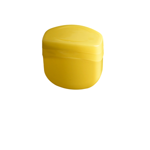 Échantillon gratuit en plastique <span class=keywords><strong>jaune</strong></span> transparent avec couvercle crème pour les mains pot de crème pour le visage à la <span class=keywords><strong>vaseline</strong></span> pour les lèvres - Product Image 4