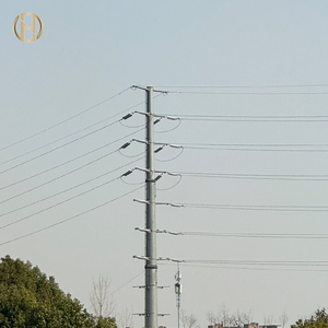 Poteau tubulaire octogonal en acier galvanisé pour transmission électrique – Excellent rapport qualité-prix - Product Image 3