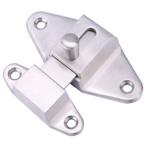 Pestillo de Puerta Zhan Han de Acero Inoxidable 304, Perno de Alta Resistencia Fundido con Precisión para Puerta de Baño - Product Image 3