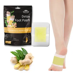 Çin bitkisel ilaç detoks ayak yama zencefil detoks ayak yama etkili detoksifikasyon derin detoks ayak pedleri temizlemek