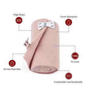 Vendaje Elástico de Color Piel de Alta Elasticidad para Suministros Médicos, Vendaje Elástico Crepé - Product Image 5