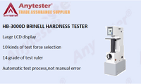 Testeur de dureté Brinell HB-3000D avec 10 types de forces de test sélectionnables et 14 niveaux de règle de test