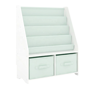 Mobili <span class=keywords><strong>Montessori</strong></span> bambini baby room libreria libreria tessuto in legno organizzatore di giocattoli per bambini scaffale per libri - Product Image 6