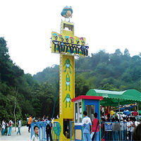 Funfair Attraction Jumping Star Fairground Enfants Adulte Parc D'attractions Crazy Frog Hopper Mini Drop Tower Ride à vendre