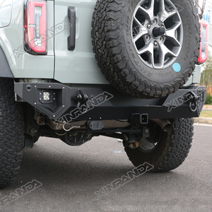 Parachoques trasero <span class=keywords><strong>Bronco</strong></span>, piezas de automóviles, parachoques trasero de acero apto para Ford <span class=keywords><strong>Bronco</strong></span> 2021 <span class=keywords><strong>2022</strong></span> 2023 2024 <span class=keywords><strong>4X4</strong></span>, accesorios todoterreno, barra de parachoques trasero - Product Image 3