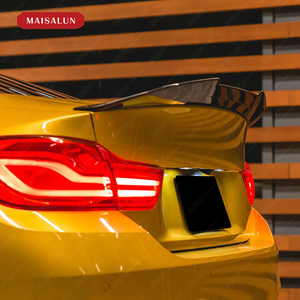 PSM Style <strong>Carbon</strong> <strong>Fiber</strong> Rear <strong>Spoiler</strong> for BMW 3 Series F30 F80 M3 Tail Wing Position on Rear Bumper - Product Image 5
