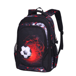 Wholesale Cute Cartoon <strong>Waterproof</strong> <strong>School</strong> <strong>Backpack</strong> for Boys Custom Fashion Design with Zipper Closure - Product Image 1