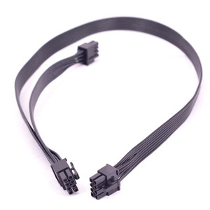 Câble d'alimentation PCI Express 8 broches vers double 6+2 broches, répartiteur PCIe 8 broches 1 vers 2 pour Corsair RM1000 RM850 <span class=keywords><strong>RM750</strong></span> RM650 RM550 RM - Product Image 6