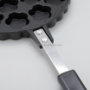 <span class=keywords><strong>Moule</strong></span> à <span class=keywords><strong>mini</strong></span>-gâteaux antiadhésif en aluminium en forme de fleur de prunier, plaque de cuisson en forme de fleur, compatible four, <span class=keywords><strong>pour</strong></span> œufs et hamburgers - Product Image 5