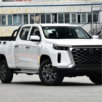 Nouveau camionnette de transport d'occasion Changan à double cabine, 2 tonnes, manuelle, essence ou diesel, 4x2 ou 4x4, à vendre