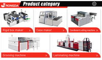 Machine de plastification automatique haute vitesse Rongda avec moteur PLC et composants essentiels du moteur 40-100m/min à vendre