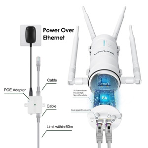 Wavlink ตัวขยายสัญญาณ Wi-Fi ไร้สาย AC1200ดูอัลแบนด์ WL-WN572HG3 - Product Image 1