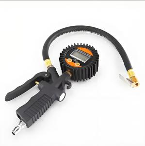 Draagbare Digitale Lcd Display Bandenmeter Auto Fiets Motor Voertuig Tester <span class=keywords><strong>Meter</strong></span> Met Luchtdruk Inflator Voor Voertuigen - Product Image 1
