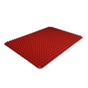 <span class=keywords><strong>Tapis</strong></span> <span class=keywords><strong>de</strong></span> <span class=keywords><strong>cuisson</strong></span> en silicone pour <span class=keywords><strong>barbecue</strong></span>, cuisine chaude, passe au micro-ondes, pyramide antiadhésive - Product Image 6