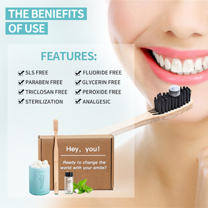 Etiqueta privada Orgánica Vegana <span class=keywords><strong>Natural</strong></span> Menta <span class=keywords><strong>Carbón</strong></span> Aloe Vera Respetuoso con el medio ambiente Dientes brillantes Blanqueamiento Pasta de dientes <span class=keywords><strong>Pastillas</strong></span> - Product Image 1