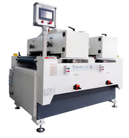 Machine à essuyer la peinture à base d'eau motorisée pour PLC de production de MDF et composants du noyau du moteur pour ponceuse de couleur