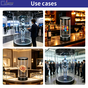 Gabinete Holográfico Interactivo con IA de 5.5 Pulgadas, Pantalla Cilíndrica 3D para Regalos Comerciales - Product Image 5