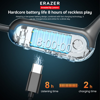 Erazer XF22 Earphone Olahraga Nirkabel Sejati BT5.4 Konduksi Udara Daya Tahan Ultra-Lama Headphone Nirkabel Sejati