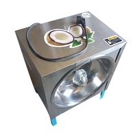 Machine électrique automatique chinoise en acier inoxydable pour le traitement de la noix de coco, râpeuse, broyeur et gratteuse de chair de noix de coco