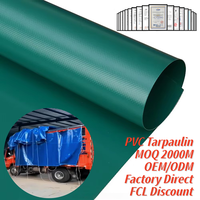 Rouleau imperméable extérieur résistant de bâche de PVC de bâches de 900gsm 1000D pour la couverture de camion