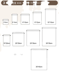 Bolsa de satén de lujo con cordón y volantes para paquetes de cabello, con logo personalizado impreso, para cosméticos, trajes de baño y protección contra el polvo. - Product Image 6