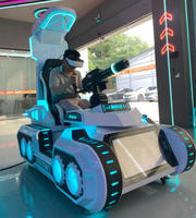 Simulateur de tir en VR 9D direct usine, machine de jeu à monnayeur, équipement d'arcade de réalité virtuelle pour centres commerciaux