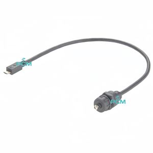 IP67 étanche Mirco USB mâle à femelle montage sur panneau Extension tableau de bord affleurant connecteur de câble de données électriques pour tableau de bord de <span class=keywords><strong>bateau</strong></span> de voiture - Product Image 4