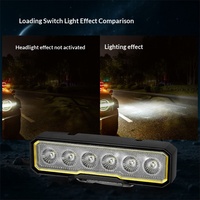[Phare d'angle 6 pouces Little Wasp] Projecteur tout-terrain à trois lentilles pour modification de porte-bagages de voiture, lumière de camping LED, compatible OLIVER