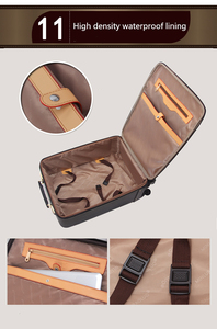 <span class=keywords><strong>Valise</strong></span> Bagage Homme 20 Pouces Roue Universelle, <span class=keywords><strong>Valise</strong></span> à Mot <span class=keywords><strong>de</strong></span> Passe 24 Pouces Grande Capacité, Ensemble <span class=keywords><strong>de</strong></span> <span class=keywords><strong>3</strong></span> Pièces Bagages 18 Pouces - Product Image 4