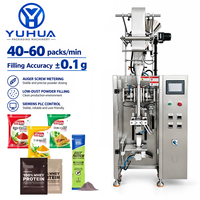 Machine d'emballage de sachets de poudre mélangée café, lait et thé 3 en 1 YH, en vente chaude