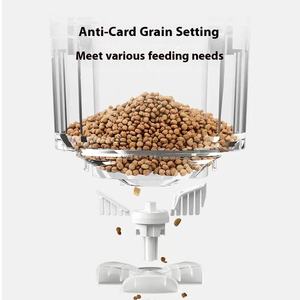 Comedero Automático Inteligente para Mascotas de 4L de Gran Capacidad, Dispensador de Comida Programable con Pantalla LCD para Perros y <span class=keywords><strong>Gatos</strong></span> - Product Image 4