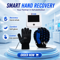 Gant robotique d'exercice pour les mains Leyidi certifié ISO – Appareil électrique pour la rééducation des doigts en cas d'AVC et d'hémiplégie