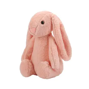 Toptan sevimli doldurulmuş hayvan uzun kulak Bunny peluş oyuncak yumuşak tavşan oyuncak çocuklar için paskalya tatil