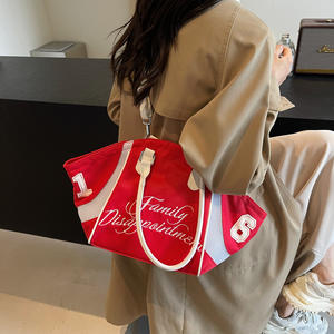 女士大容量帆布手提包 女士时尚刺绣包 耐用 适合国际网上购物 - Product Image 3