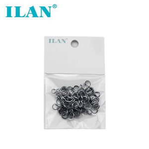 Anelli aperti Ilan 1,2x8mm colore argento 20G per la creazione di gioielli - Product Image 1