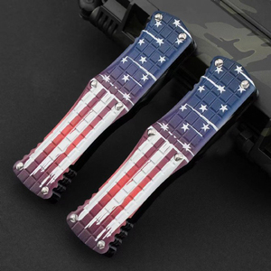 Micro Tech Hera Cuchillo de bolsillo plegable multifuncional de alta dureza, herramienta portátil de autodefensa para el hogar y exteriores - Product Image 1