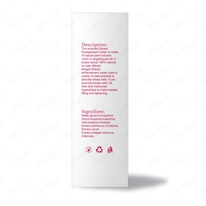Crema para el Cuidado <span class=keywords><strong>de</strong></span> los <span class=keywords><strong>Senos</strong></span> 100% Orgánica al por Mayor, Crema para Mejorar y Realzar el Busto - Product Image 4