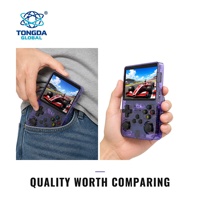 Console de jeu rétro portable R36S certifiée CE RoHS GCC, avec système ArkOS open source, écran 3,5 pouces, 128 Go, plus de 40 000 jeux, jeu fluide, vente en gros OEM