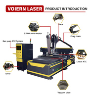 XZ2030 9KW CNC ATC bois pierre Laser gravure Machine plate-forme portique Type pour contreplaqué MDF papier cuir cristal AI