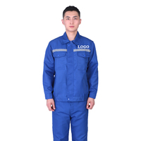 Vente en gros de vêtements de travail uniformes de sécurité réfléchissants pour la construction sur mesure combinaison de vêtements de travail ensemble de vêtements de travail
