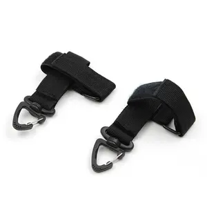 Outdoor-Zubehör Mehrzweck-Tactical Gear-Clip für den Außenbereich Sicherer Taschen gürtel Schlüssel bund Gurt handschuhe Seil halter