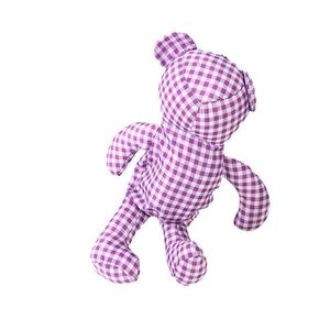 Design Wholesale Checkered Waterproof Fabric Bear Shopping <b>Foldable</b> Storage Tote <b>Bag</b> - Product Image 5