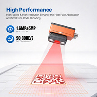 R5050MG Pembaca Barcode Industri Berkinerja Tinggi 4.2MP Global Shutter Pembaca Kode DPM Cerdas untuk Industri