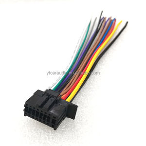 1Pc Car Stereo <span class=keywords><strong>Radio</strong></span> 16Pin Plug Harness For <span class=keywords><strong>Kenwood</strong></span> For JVC <span class=keywords><strong>Radio</strong></span> Audio Play <span class=keywords><strong>Auto</strong></span> Adapter câblage Harness Connector - Product Image 2