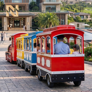 <span class=keywords><strong>Train</strong></span> sans rails intelligent Nova Rides pour enfants, attraction de parc d'attractions, manège pour aire de jeux - Product Image 2